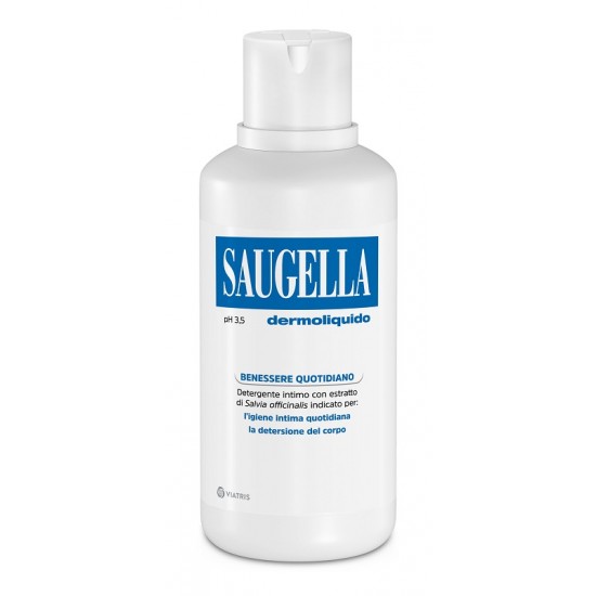 SAUGELLA DERMOLIQUIDO PH 3,5 DETERGENTE INTIMO BENESSERE QUOTIDIANO 500 ML