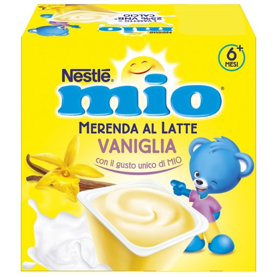 MIO MERENDA VANIGLIA 4 X 100 G