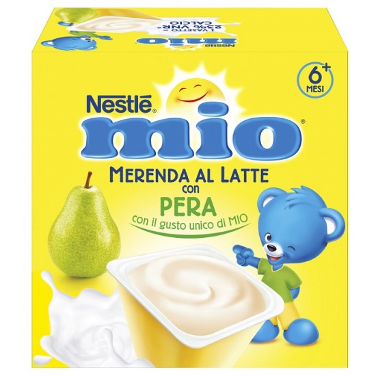 MIO MERENDA PERA 4 X 100 G