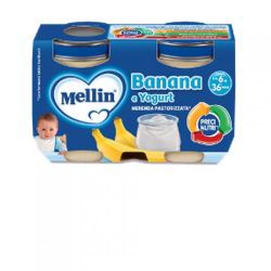 MELLIN MERENDA YOGURT BANANA 2X120 G