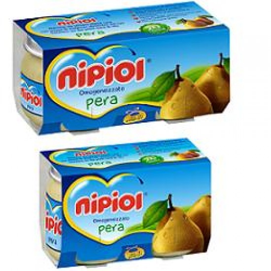 NIPIOL OMOGENEIZZATO PERA 120 G X 2 PEZZI