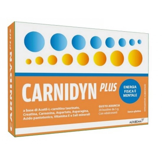 CARNIDYN PLUS 20 BUSTINE DA 5 G GUSTO ARANCIA