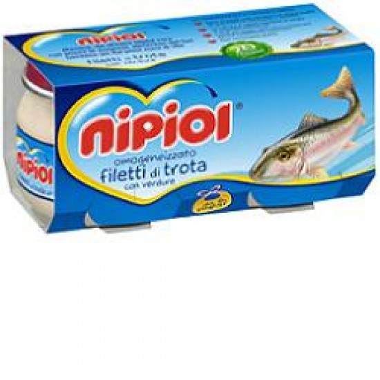 NIPIOL OMOGENEIZZATO TROTA 2 PEZZI 80 G