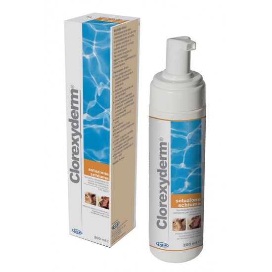 CLOREXYDERM SOLUZIONE SCHIUMA 200 ML