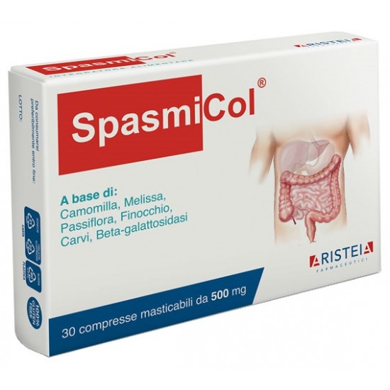 SPASMICOL 30 COMPRESSE MASTICABILI 500 MG