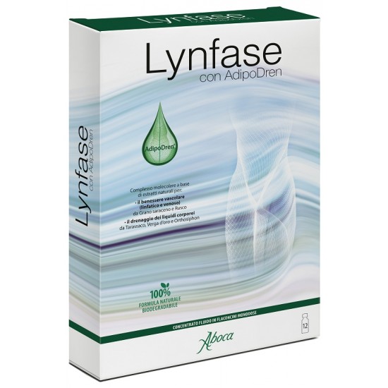 LYNFASE FITOMAGRA 12 FLACONCINI 15 G