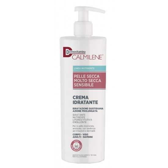 DERMOVITAMINA CALMILENE CREMA IDRATANTE PER PELLE SECCA, MOLTO SECCA O SENSIBILE 500 ML