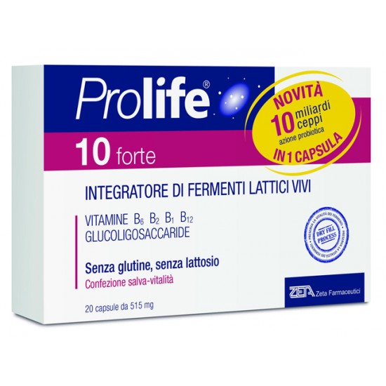 PROLIFE 10 FORTE 20 CAPSULE