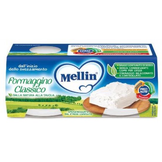 MELLIN BABY FORMAGGINO CLASSICO 4 X 80 G