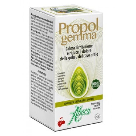 PROPOLGEMMA BAMBINI 45 COMPRESSE OROSOLUBILI 480 MG