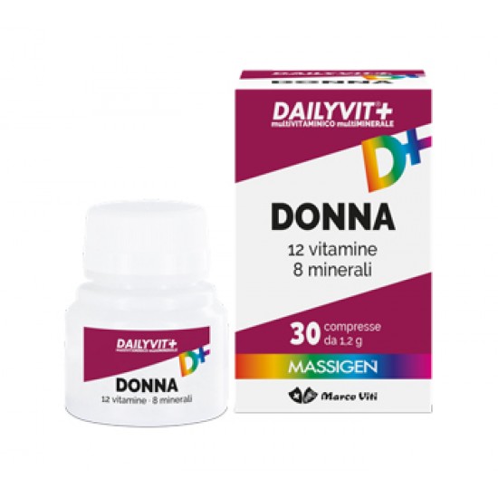 DAILYVIT+ DONNA MULTIVITAMINICO E MULTIMINERALE 30 COMPRESSE RIVESTITE