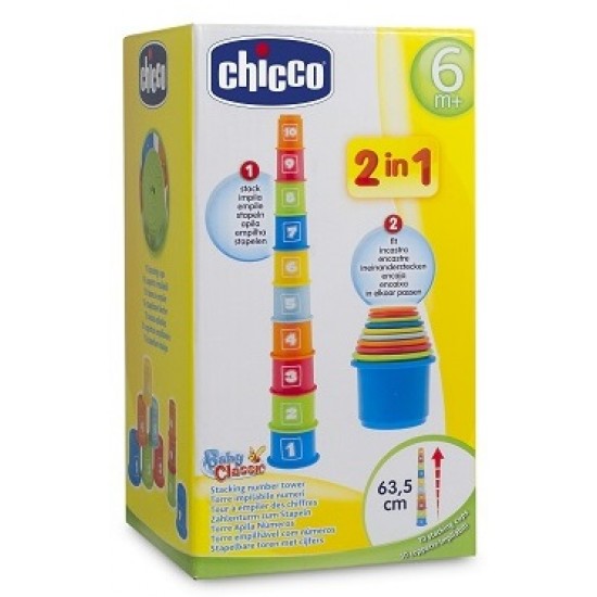 CHICCO GIOCO NUMERI IMPILABILI