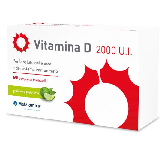 VITAMINA D 2000 UI 168 COMPRESSE MASTICABILI