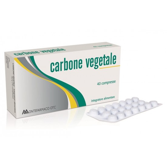 CARBONE VEGETALE 40 COMPRESSE