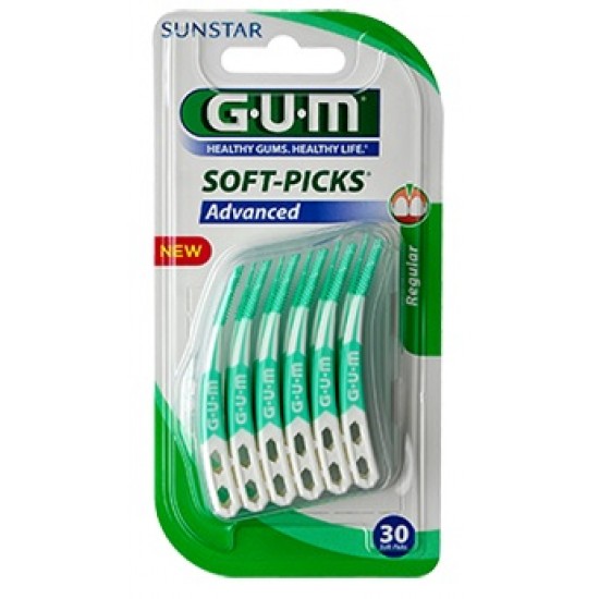 GUM SOFTPICKS ADVANCE SCOVOLINO SMALL GOMMA 30 PEZZI