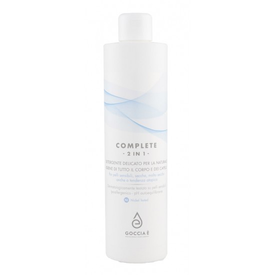 GOCCIA E' COMPLETE 2 IN 1 DETERGENTE CORPO E CAPELLI 500 ML