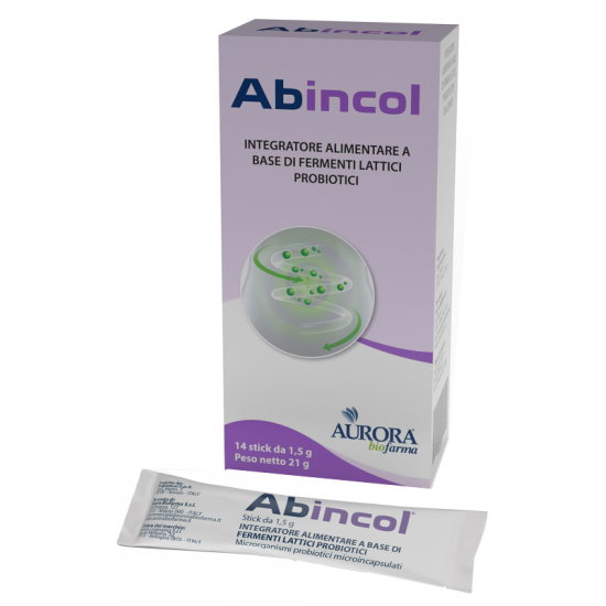 ABINCOL 14 STICK OROSOLUBILI