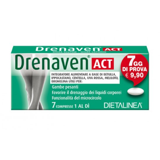 DRENAVEN ACT 7 DAYS 7 COMPRESSE DIETALINEA