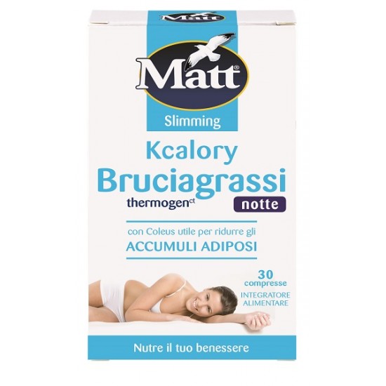 MATT SLIMMING KCALORY BRUCIAGRASSI THERMOGEN NOTTE 30 COMPRESSE