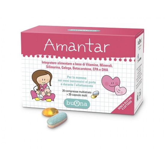 AMANTAR 20 COMPRESSE + 20 CAPSULE