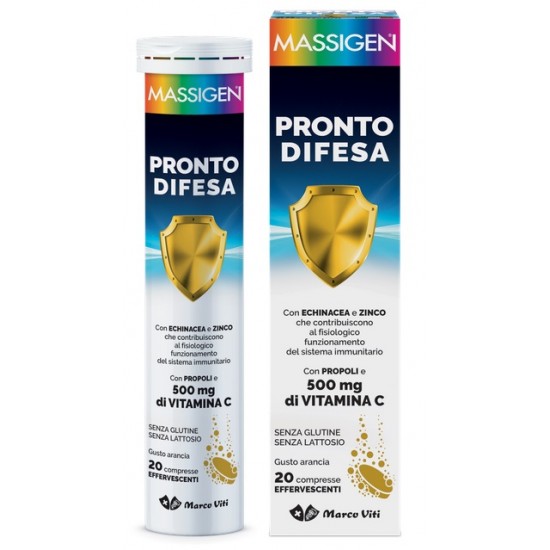 MASSIGEN PRONTO DIFESA 20 COMPRESSE EFFERVESCENTI