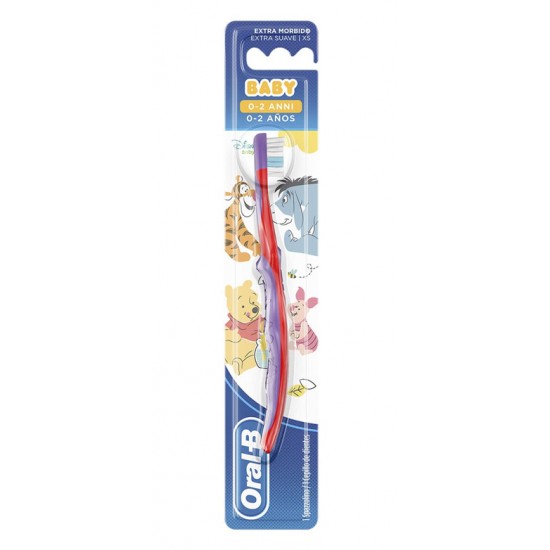 ORALB BABY SPAZZOLINO MANUALE WINNIE THE POOH 0-2 ANNI