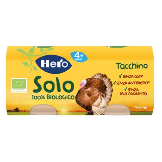 HERO SOLO OMOGENEIZZATO TACCHINO 2 X 80 G