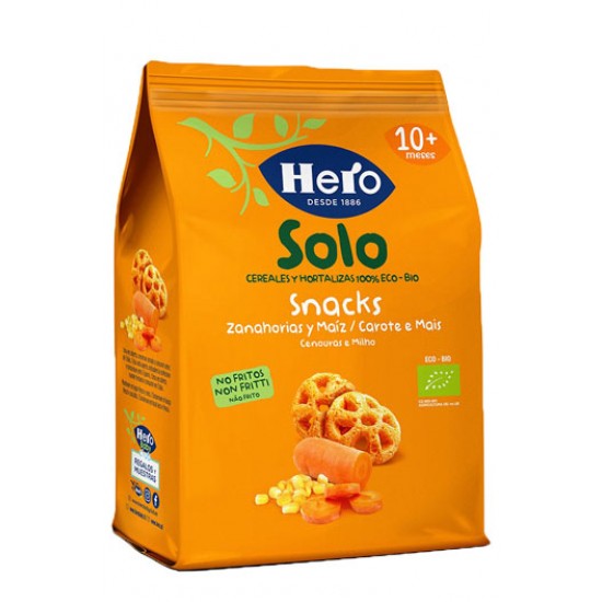 HERO BABY SOLO SNACK CAROTA MAIS 40 G