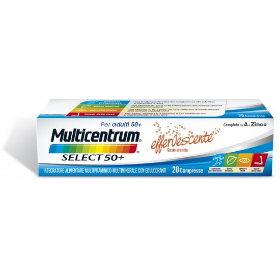 MULTICENTRUM SELECT EFFERVESCENTE 20 COMPRESSE