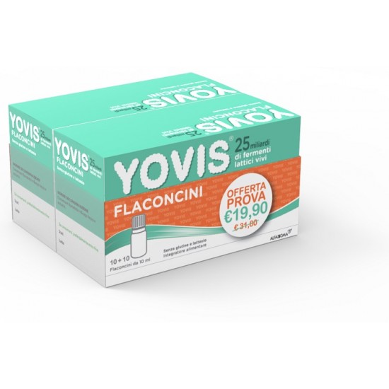 YOVIS 20 FLACONCINI DA 10 ML BIPACCO