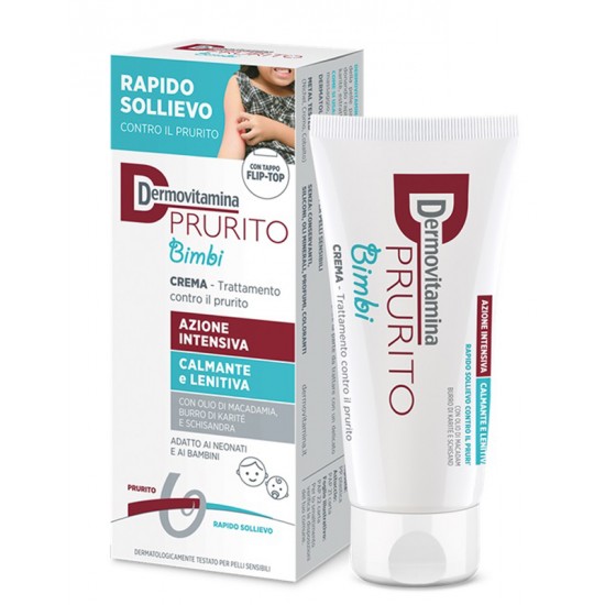 DERMOVITAMINA PRURITO BIMBI CREMA AZIONE INTENSIVA CALMANTE E LENITIVA 30 ML