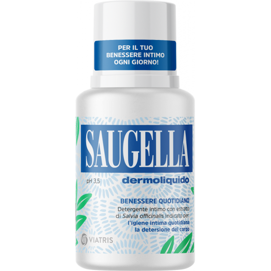 SAUGELLA DERMOLIQUIDO PH 3,5 BENESSERE QUOTIDIANO DETERGENTE INTIMO 100 ML