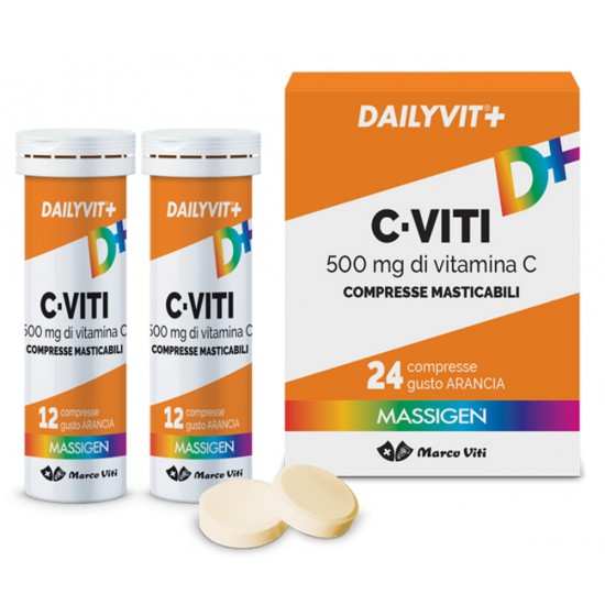 C VITI 500 MG 24 COMPRESSE MASTICABILI