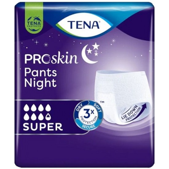 PANNOLONE PULL UP NOTTE TENA PANTS NIGHT M 10 PEZZI