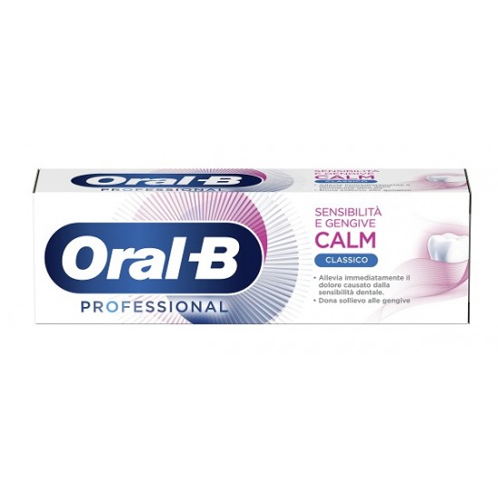 ORALB PROFESSIONAL SENSIBILITA' E GENGIVE CALM CLASSICO COLLUTORIO 75 ML