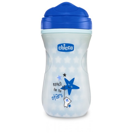 CHICCO TAZZA GLOWING 14M+ AZZURRA