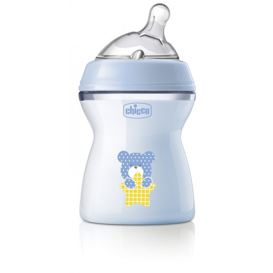 CHICCO BIBERON NAT FEEL PP 2M+ 250 ML BIMBO