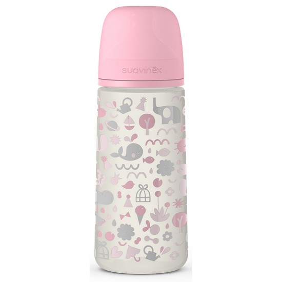 MEMORIES BIBERON DA 360 ML SILICONE SX PRO ROSA