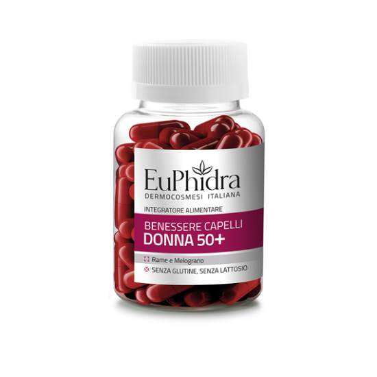 EUPHIDRA CAPELLI DONNA 50+ 60 CAPSULE