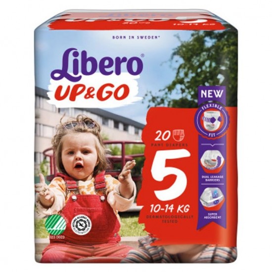 LIBERO UP&GO PANNOLINI 5 10-14 20 PEZZI