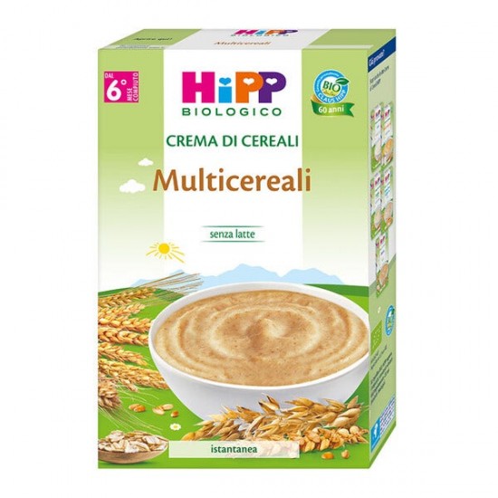 HIPP BIO CREMA CEREALI MULTICEREALI 200 G